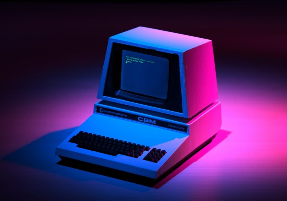 white monitor illustration